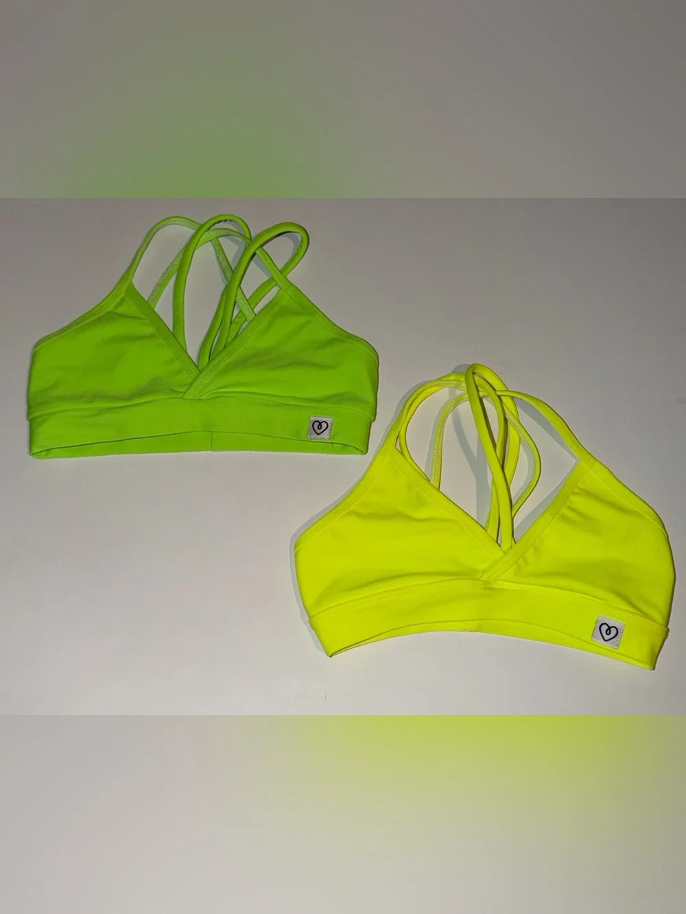 Kids Neon Dance Tops Youth Small